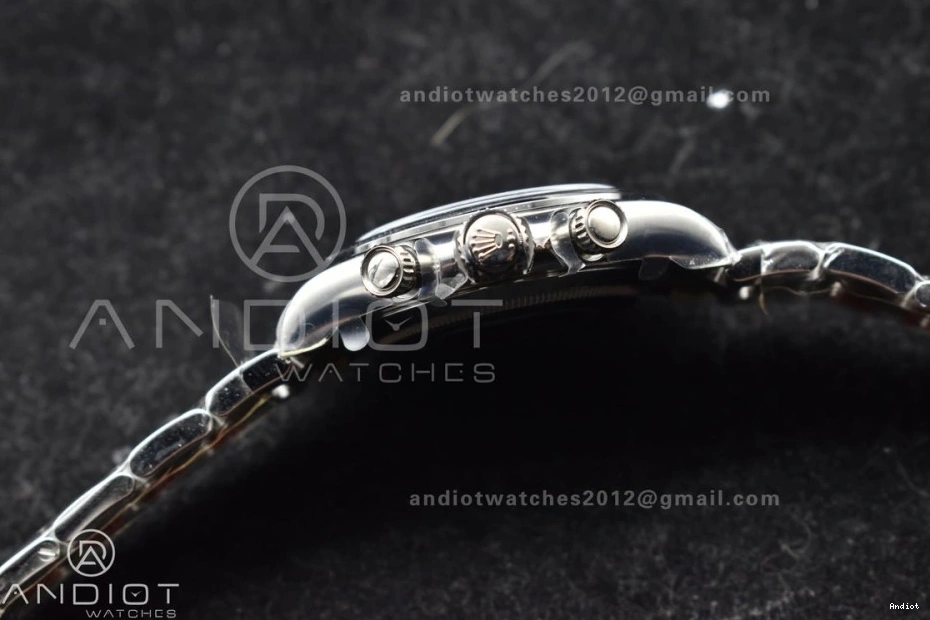 White 1:1 Dial V2 116509 Best on Bracelet SA4130 Daytona Edition SS Markers Arabic Clean 0502